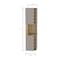 Tuhome Obregon Corner Bar Cabinet, Ten Built-in Wine Rack, Single Door, Aged Oak/Taupe BMT7767 - alternate 2